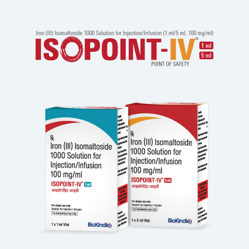 ISOPOINT-IV Iron (III) Isomaltoside 1000 Solution for Injection
