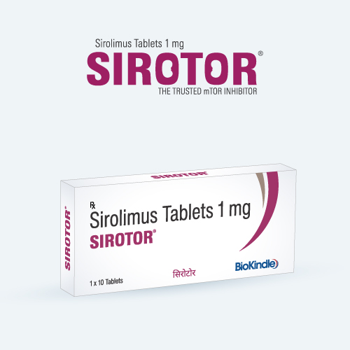 Sirolimus Tablets 1 mg THE TRUSTED mTOR INHIBITOR