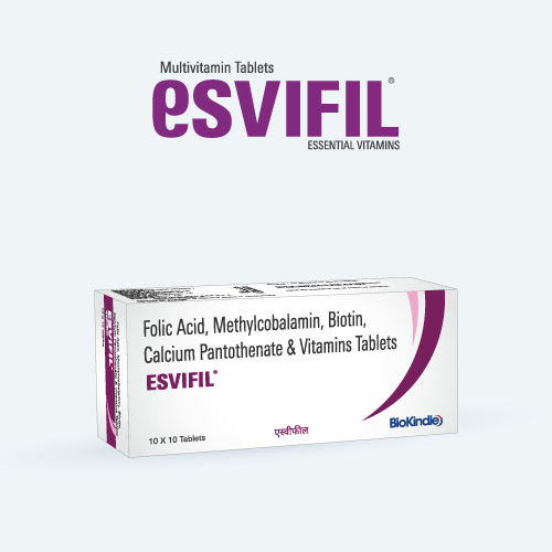 Multivitamin Tablets Folic Acid, Methylcobalamin, Biotin, Calcium Pantothenate & Vitamins