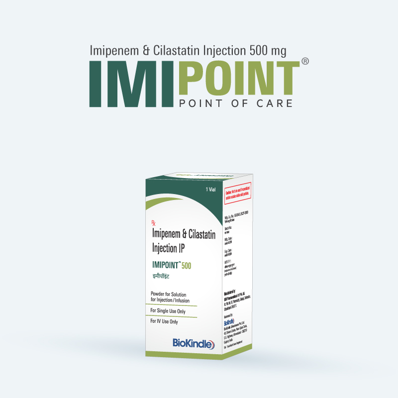 Imipoint Imipenem & Cilastatin 500 mg Injection