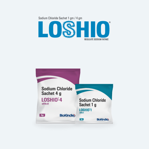 Loshio Sodium Chloride Sachet 1 gm / 4 gm