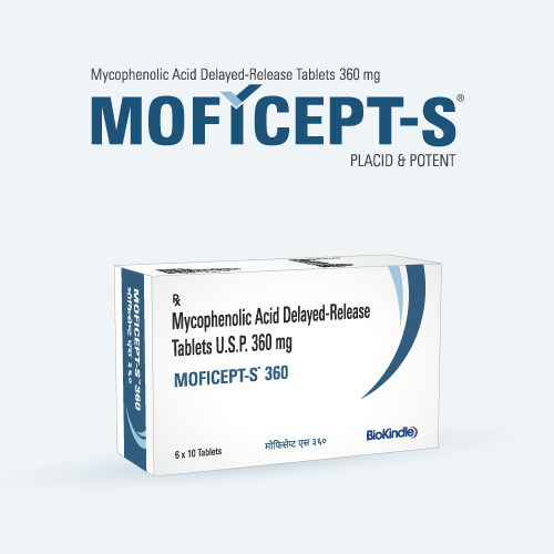 Moficept-s Mycophenolic Acid Delayed-Release Tablets 360 mg