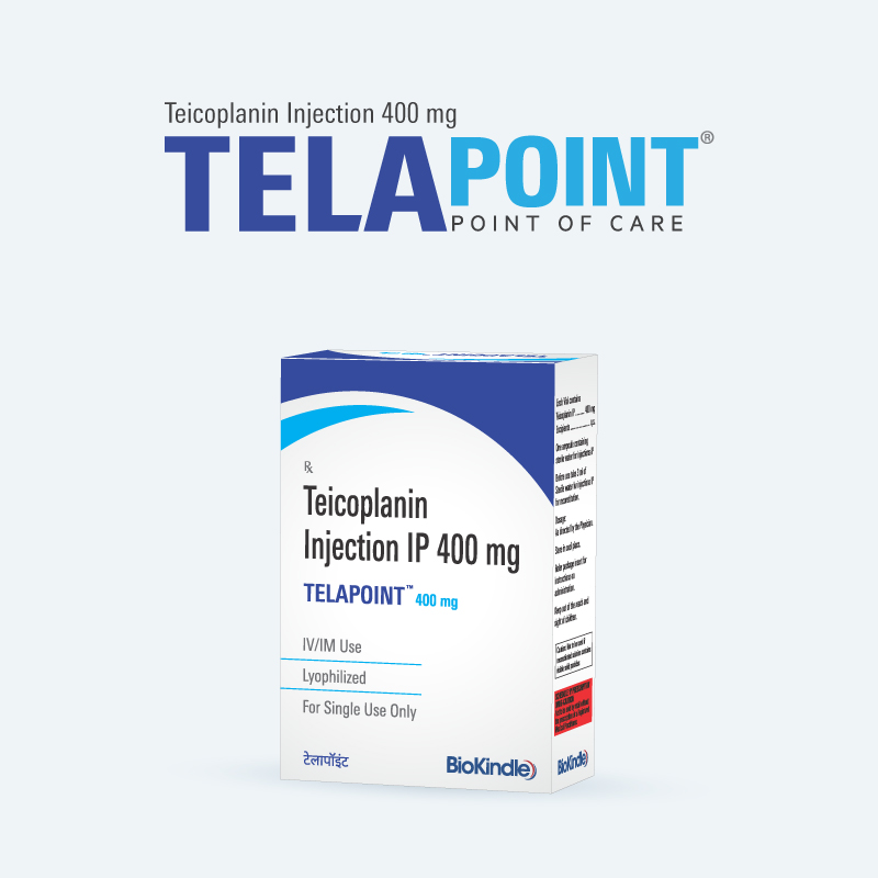 Telapoint Teicoplanin 400 mg Inj
