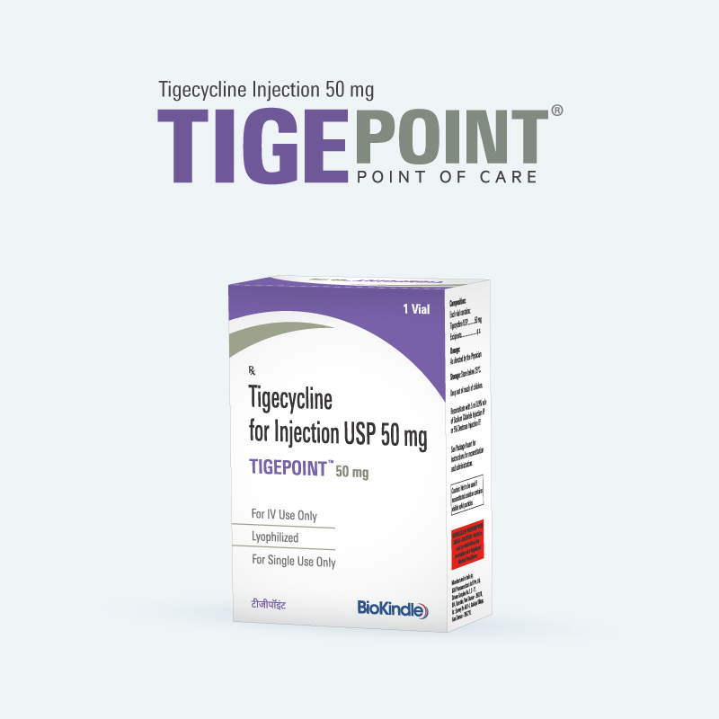 Tigepoint Tigecycline 50 mg Injection