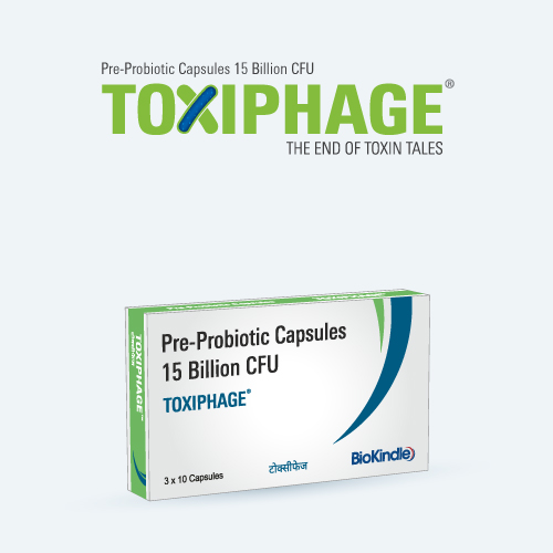 TOXIPHAGE Pre Probiotic Capsules 15 Billion CFU